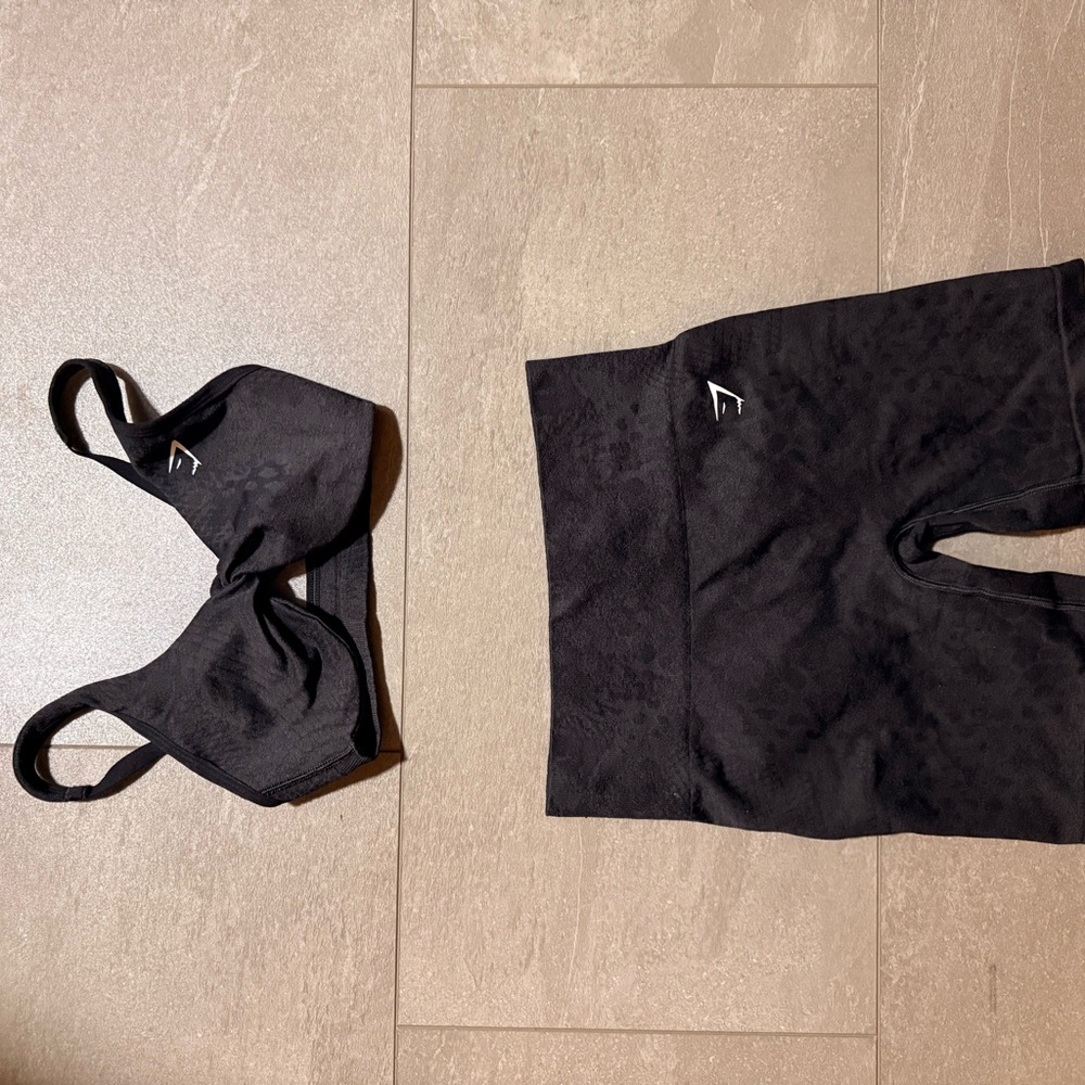 Gymshark Black Athletic Shorts